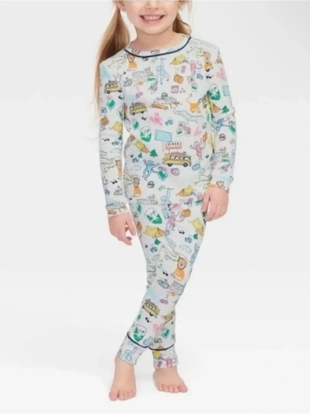 Roller Rabbit x Target Toddler Pajama Set – NWT 2T Adventure Print 100% cotton